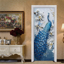 Load image into Gallery viewer, 3D Beautiful Landscape Door Sticker For Living Room Bedroom DIY PVC Self Adhesive Wallpaper Waterproof Mural Decals deursticker
